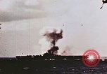Image of United States Essex class aircraft carrier Pacific Theater, 1945, second 22 stock footage video 65675043686