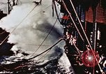 Standbild USA Träger Pacific Theater, 1943, aus Sekunde 30 historischem Filmmaterial Videoclip 65675043688