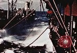 Standbild USA Träger Pacific Theater, 1943, aus Sekunde 33 historischem Filmmaterial Videoclip 65675043688