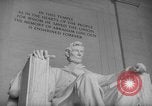 Image of Lincoln Memorial Washington DC USA, 1941, second 37 stock footage video 65675043714