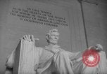 Image of Lincoln Memorial Washington DC USA, 1941, second 38 stock footage video 65675043714