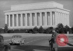 Image of Lincoln Memorial Washington DC USA, 1941, second 49 stock footage video 65675043714