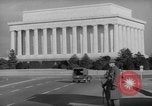 Image of Lincoln Memorial Washington DC USA, 1941, second 55 stock footage video 65675043714