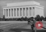 Image of Lincoln Memorial Washington DC USA, 1941, second 56 stock footage video 65675043714