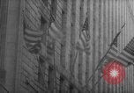 Image of American flags Washington DC USA, 1941, second 19 stock footage video 65675043715