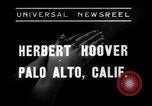 Image of Herbert Hoover speaks against Nazis United States USA, 1938, second 24 stock footage video 65675043734