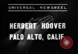 Image of Herbert Hoover speaks against Nazis United States USA, 1938, second 25 stock footage video 65675043734