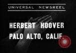 Image of Herbert Hoover speaks against Nazis United States USA, 1938, second 27 stock footage video 65675043734