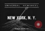Image of construction at Rockefeller Center New York City USA, 1938, second 4 stock footage video 65675043737