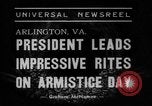 Standbild Präsident Franklin Roosevelt Arlington Virginia USA, 1938, aus Sekunde 6 historischem Filmmaterial Videoclip 65675043738