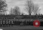 Standbild Austausch von Fahnen Blaine Washington USA, 1938, aus Sekunde 10 historischem Filmmaterial Videoclip 65675043739