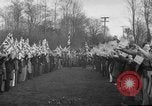 Standbild Austausch von Fahnen Blaine Washington USA, 1938, aus Sekunde 15 historischem Filmmaterial Videoclip 65675043739