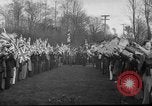 Standbild Austausch von Fahnen Blaine Washington USA, 1938, aus Sekunde 16 historischem Filmmaterial Videoclip 65675043739