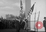 Standbild Austausch von Fahnen Blaine Washington USA, 1938, aus Sekunde 20 historischem Filmmaterial Videoclip 65675043739
