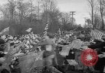 Standbild Austausch von Fahnen Blaine Washington USA, 1938, aus Sekunde 23 historischem Filmmaterial Videoclip 65675043739