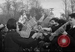 Standbild Austausch von Fahnen Blaine Washington USA, 1938, aus Sekunde 25 historischem Filmmaterial Videoclip 65675043739