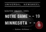 Image of Notre Dame vs Minnesota South Bend Indiana USA, 1938, second 3 stock footage video 65675043747