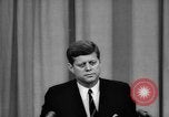 Image of President John F Kennedy confirms Soviet military out of Cuba United States USA, 1962, second 14 stock footage video 65675043748