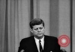 Image of President John F Kennedy confirms Soviet military out of Cuba United States USA, 1962, second 17 stock footage video 65675043748
