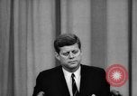 Image of President John F Kennedy confirms Soviet military out of Cuba United States USA, 1962, second 18 stock footage video 65675043748