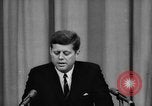 Image of President John F Kennedy confirms Soviet military out of Cuba United States USA, 1962, second 28 stock footage video 65675043748