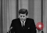 Image of President John F Kennedy confirms Soviet military out of Cuba United States USA, 1962, second 32 stock footage video 65675043748