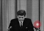 Image of President John F Kennedy confirms Soviet military out of Cuba United States USA, 1962, second 37 stock footage video 65675043748