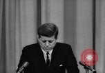 Image of President John F Kennedy confirms Soviet military out of Cuba United States USA, 1962, second 38 stock footage video 65675043748