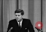 Image of President John F Kennedy confirms Soviet military out of Cuba United States USA, 1962, second 39 stock footage video 65675043748