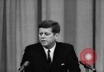Image of President John F Kennedy confirms Soviet military out of Cuba United States USA, 1962, second 40 stock footage video 65675043748