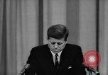 Image of President John F Kennedy confirms Soviet military out of Cuba United States USA, 1962, second 42 stock footage video 65675043748