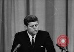 Image of President John F Kennedy confirms Soviet military out of Cuba United States USA, 1962, second 45 stock footage video 65675043748