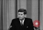 Image of President John F Kennedy confirms Soviet military out of Cuba United States USA, 1962, second 48 stock footage video 65675043748