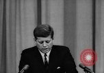 Image of President John F Kennedy confirms Soviet military out of Cuba United States USA, 1962, second 57 stock footage video 65675043748