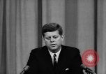 Image of President John F Kennedy confirms Soviet military out of Cuba United States USA, 1962, second 62 stock footage video 65675043748