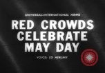 Immagine di Giorno di maggio celebrazione Mosca Russia Unione Sovietica, 1961, secondo 1 filmato di repertorio 65675043752