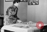 Image of office wife prepares meal Chicago Illinois USA, 1936, second 34 stock footage video 65675043759