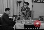 Image of office wife prepares meal Chicago Illinois USA, 1936, second 44 stock footage video 65675043759