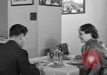 Image of office wife prepares meal Chicago Illinois USA, 1936, second 49 stock footage video 65675043759
