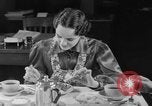Image of office wife prepares meal Chicago Illinois USA, 1936, second 52 stock footage video 65675043759