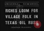 Immagine di Texas rush di olio Talco Texas USA, 1936, secondo 5 filmato di repertorio 65675043761
