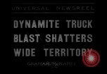 Standbild Dynamite Explosion Sacramento California USA, 1936, aus Sekunde 1 historischem Filmmaterial Videoclip 65675043762