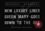 Standbild Queen Mary Glasgow Schottland, 1936, aus Sekunde 7 historischem Filmmaterial Videoclip 65675043764