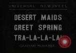 Standbild junge Frauen Phoenix Arizona USA, 1936, aus Sekunde 1 historischem Filmmaterial Videoclip 65675043766