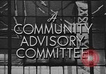 Standbild Community Advisory Service Center Bridgeport Connecticut USA, 1949, aus Sekunde 11 historischem Filmmaterial Videoclip 65675043774