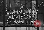 Standbild Community Advisory Service Center Bridgeport Connecticut USA, 1949, aus Sekunde 13 historischem Filmmaterial Videoclip 65675043774
