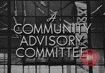 Standbild Community Advisory Service Center Bridgeport Connecticut USA, 1949, aus Sekunde 15 historischem Filmmaterial Videoclip 65675043774