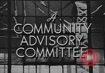 Standbild Community Advisory Service Center Bridgeport Connecticut USA, 1949, aus Sekunde 16 historischem Filmmaterial Videoclip 65675043774