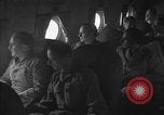 Standbild französische Offiziere in Flugzeugen French Indo China, 1947, aus Sekunde 8 historischem Filmmaterial Videoclip 65675043775