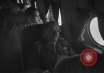 Standbild französische Offiziere in Flugzeugen French Indo China, 1947, aus Sekunde 12 historischem Filmmaterial Videoclip 65675043775